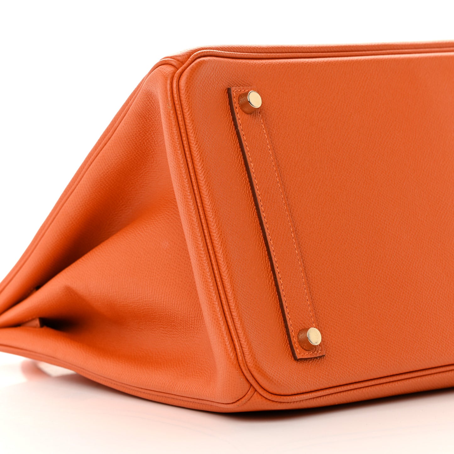 Epsom Birkin 35 Orange