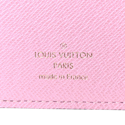 Louis Vuitton Monogram 2016 Christmas Animation Passport Cover Rose Ballerine 6 of 7