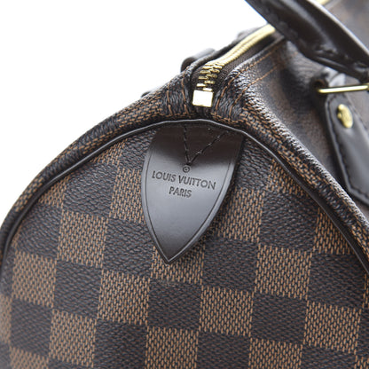 Louis Vuitton Damier Ebene Speedy 25 8 of 10