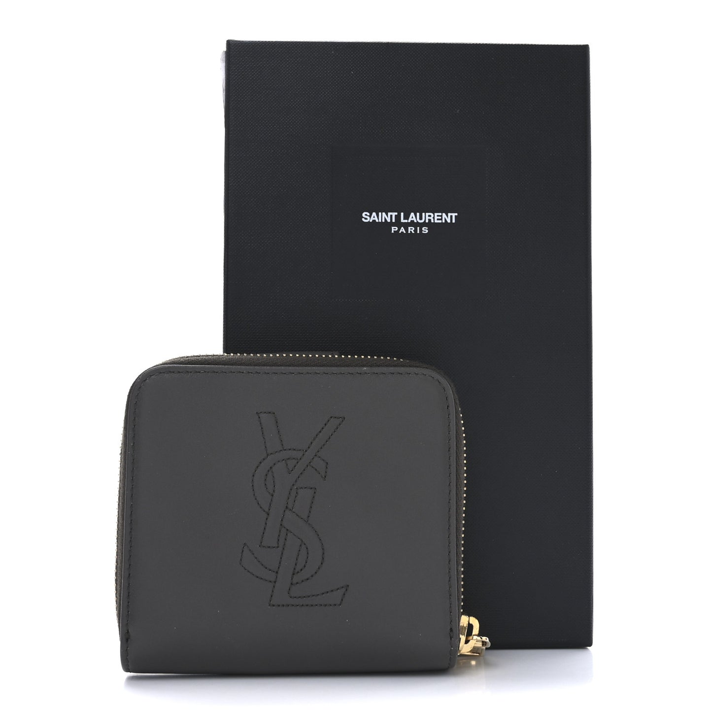 Lambskin Belle de Jour Zip Around French Wallet Earth