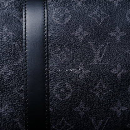 Louis Vuitton Monogram Eclipse Keepall Bandouliere 45 12 of 15