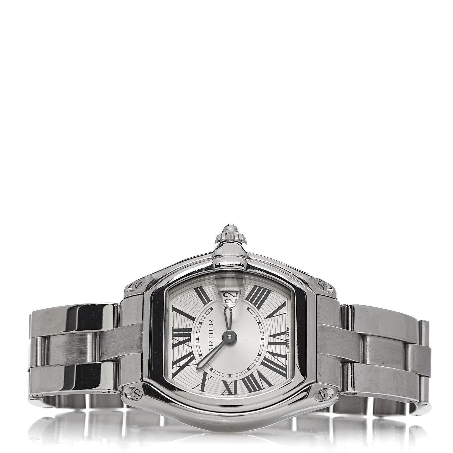 Cartier Stainless Steel 31mm Roadster Quartz Watch 3 of 11