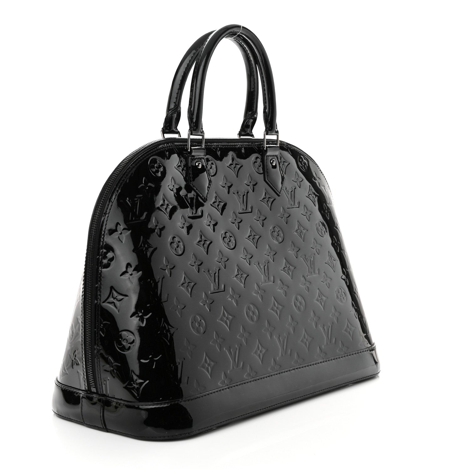 Louis Vuitton Vernis Alma GM Noir Magnetique 3 of 10