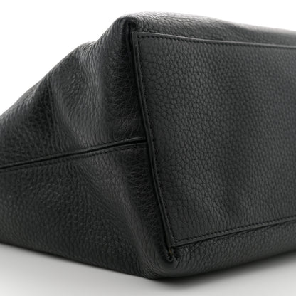 Valentino Garavani Grained Calfskin Rockstud Shoulder Tote Black 8 of 12