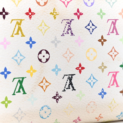 Louis Vuitton Monogram Multicolor Zippy Wallet White Litchi 8 of 10