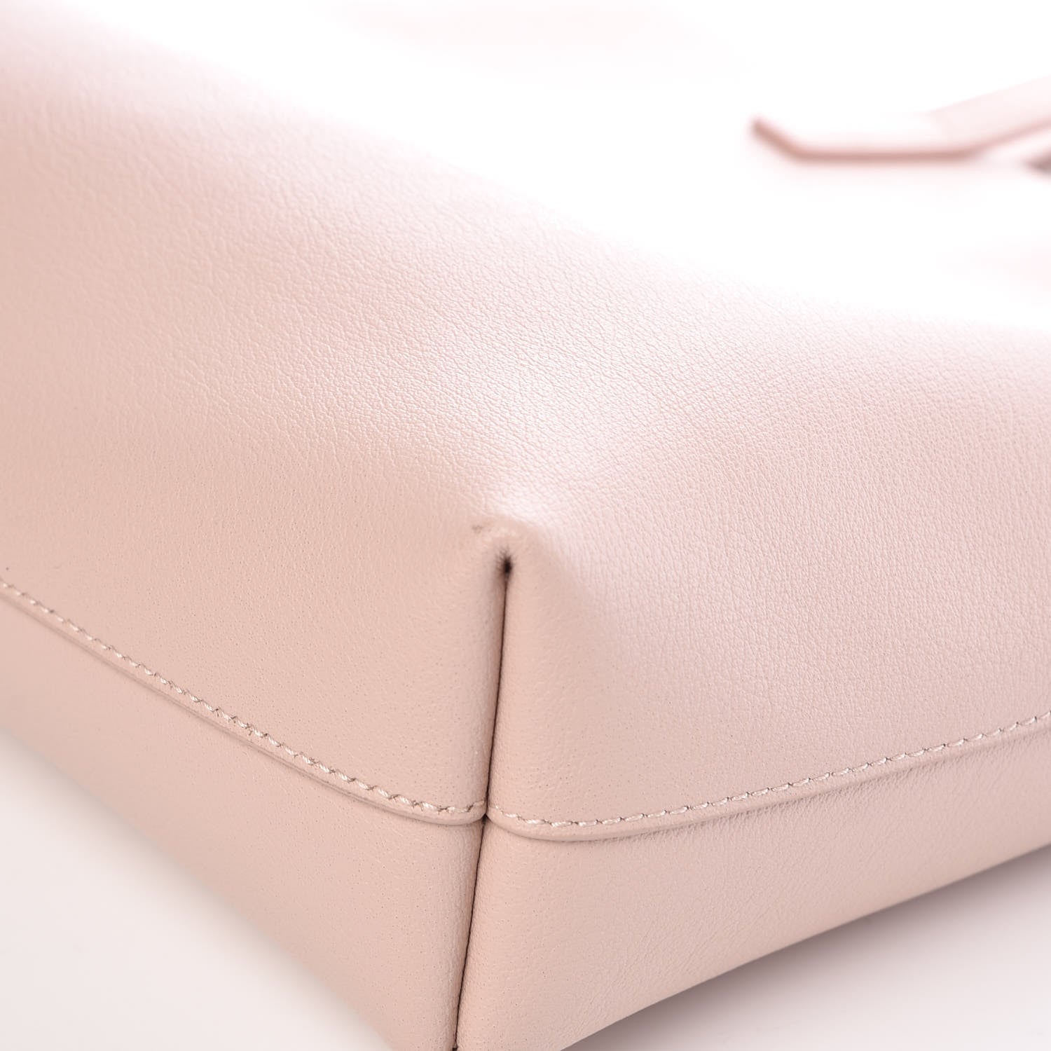 Saint Laurent Calfskin Toy Shopping Tote Blush 9 of 10