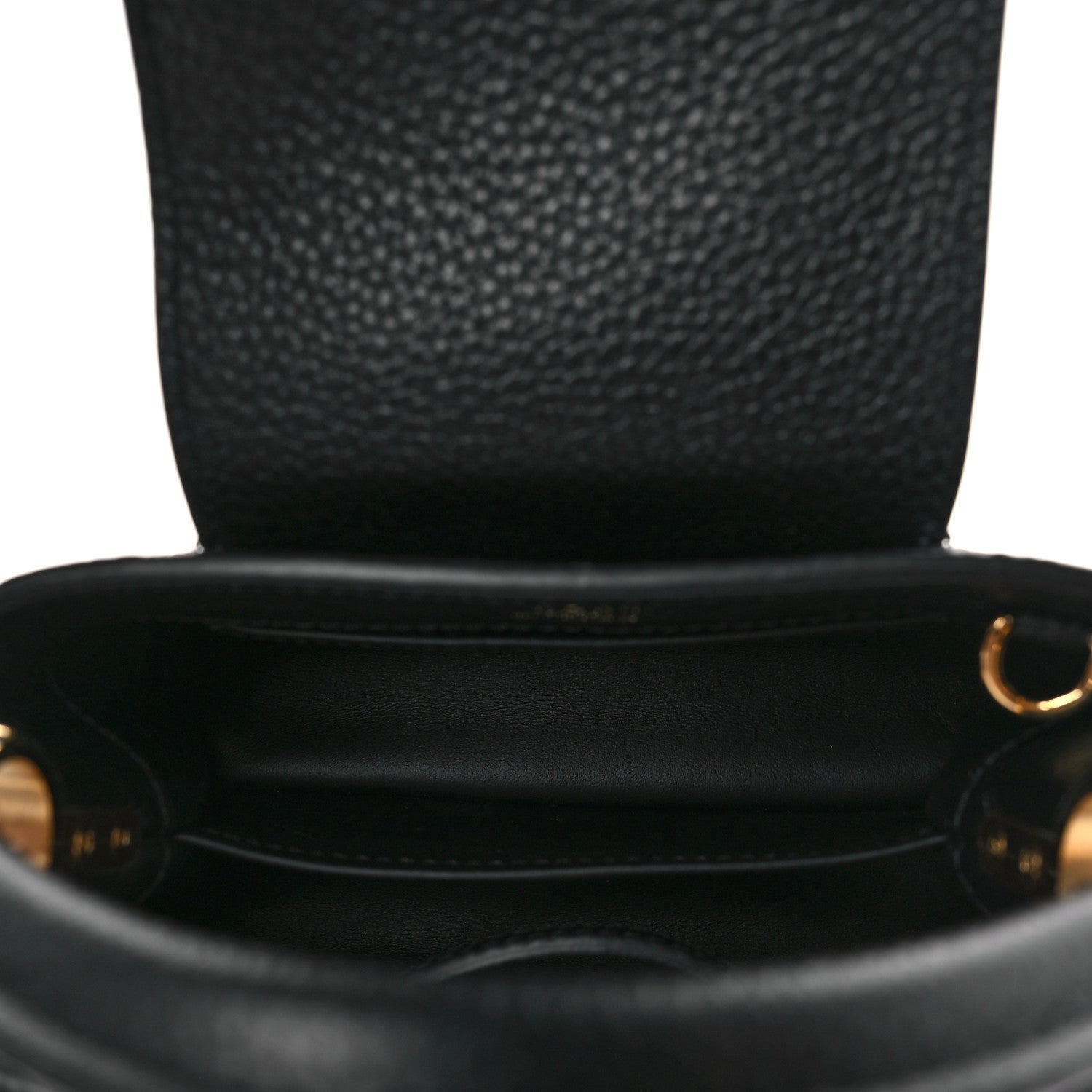 Louis Vuitton Taurillon Mini Capucines Black 5 of 8