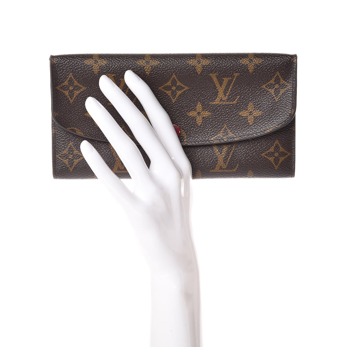 Monogram Emilie Wallet Fuchsia