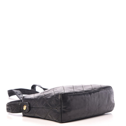 Chanel Lambskin Quilted Flap Shoulder Bag Black 3 of 10