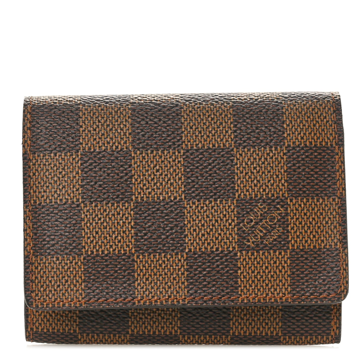 Damier Ebene Business Card Holder