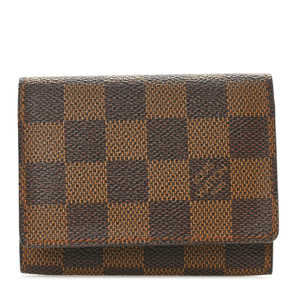 Louis Vuitton Damier Ebene Business Card Holder 1 of 8