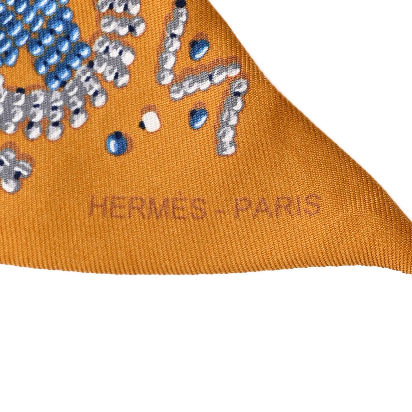 Silk Kelly En Perles Twilly Miel Bleu Jean Cream