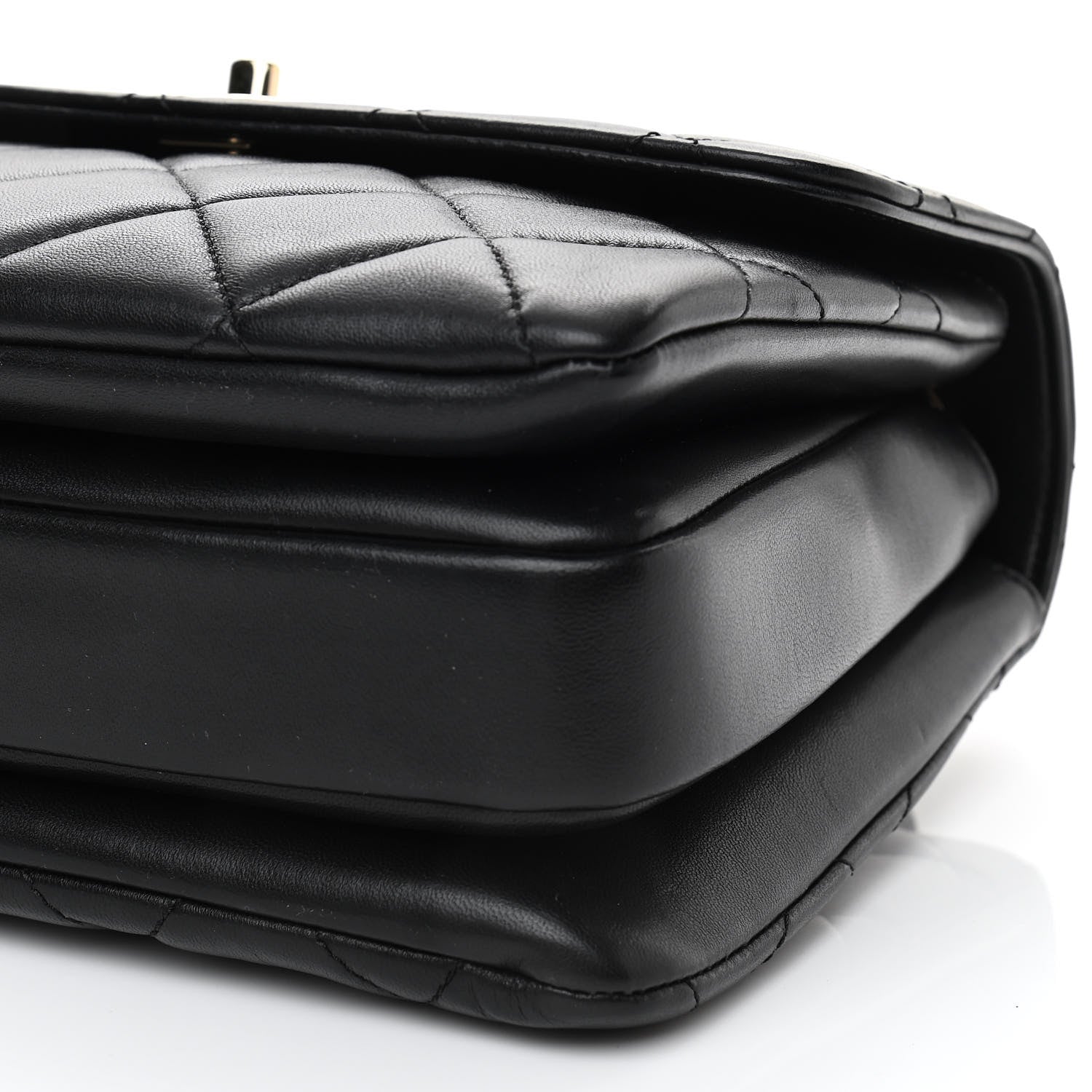 Chanel Lambskin Quilted Small Trendy CC Dual Handle Flap Bag Black 10 of 11