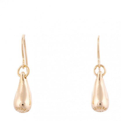 Tiffany 18K Yellow Gold Elsa Peretti 12mm Teardrop Earrings 1 of 5
