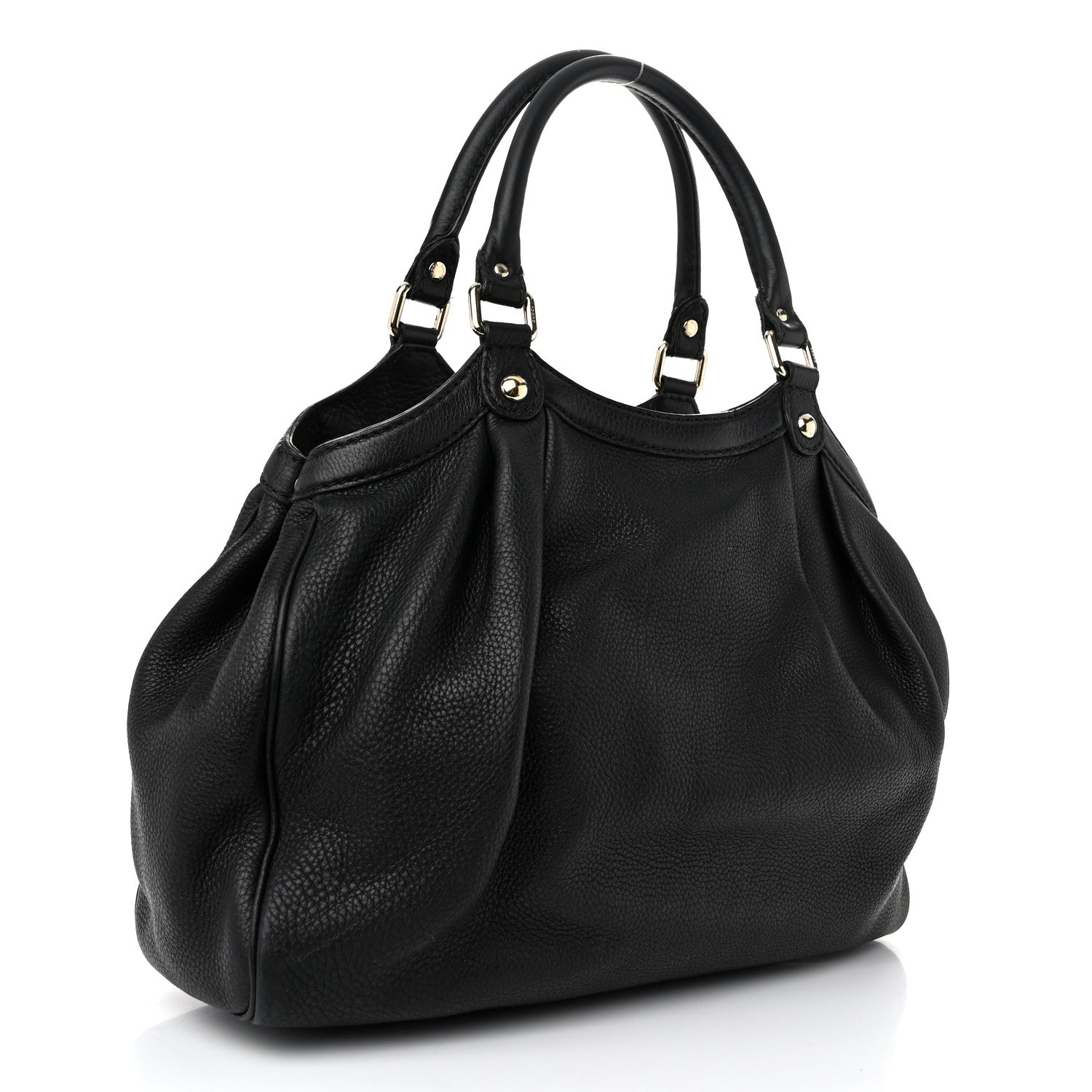 Gucci Calfskin Medium Sukey Tote Black 3 of 11