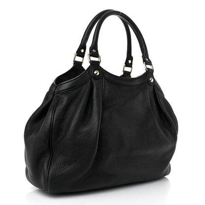 Gucci Calfskin Medium Sukey Tote Black 3 of 11