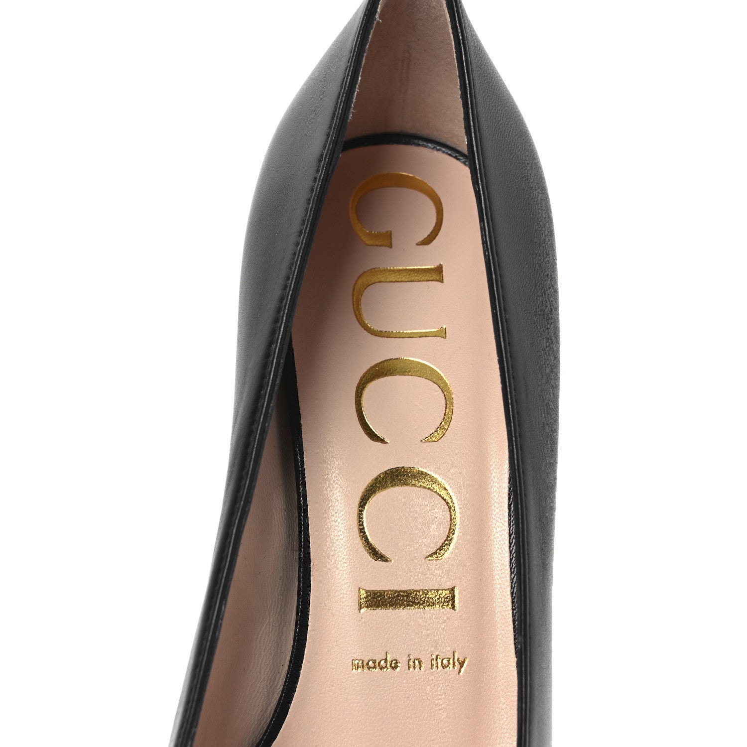 Gucci Malaga Kid Horsebit 75mm Pumps 38 Black 9 of 11