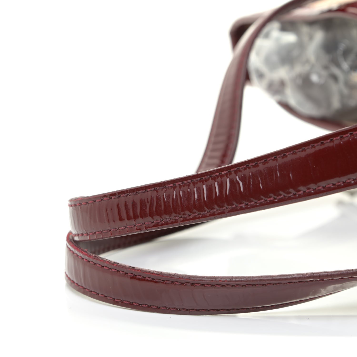 Burberry Supernova Check Drawstring Tote Berry Red 24 of 27
