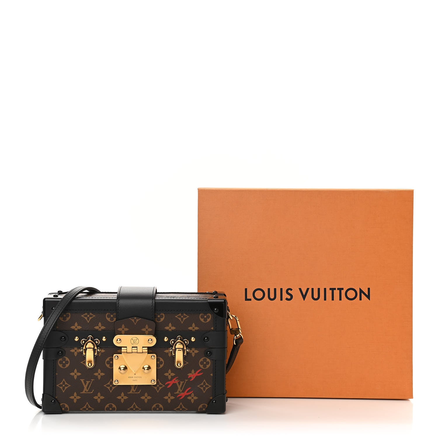 Louis Vuitton Monogram Petite Malle Black 11 of 11