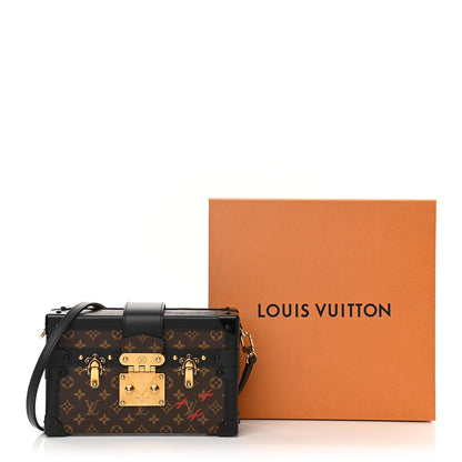 Louis Vuitton Monogram Petite Malle Black 11 of 11