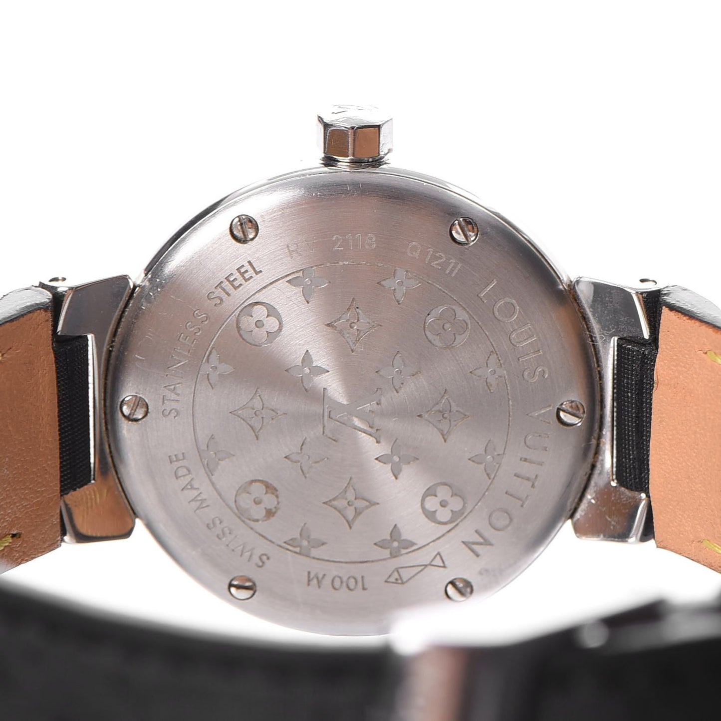 Stainless Steel Douceur Diamond Mother of Pearl 28mm Tambour Lovely Quartz Watch