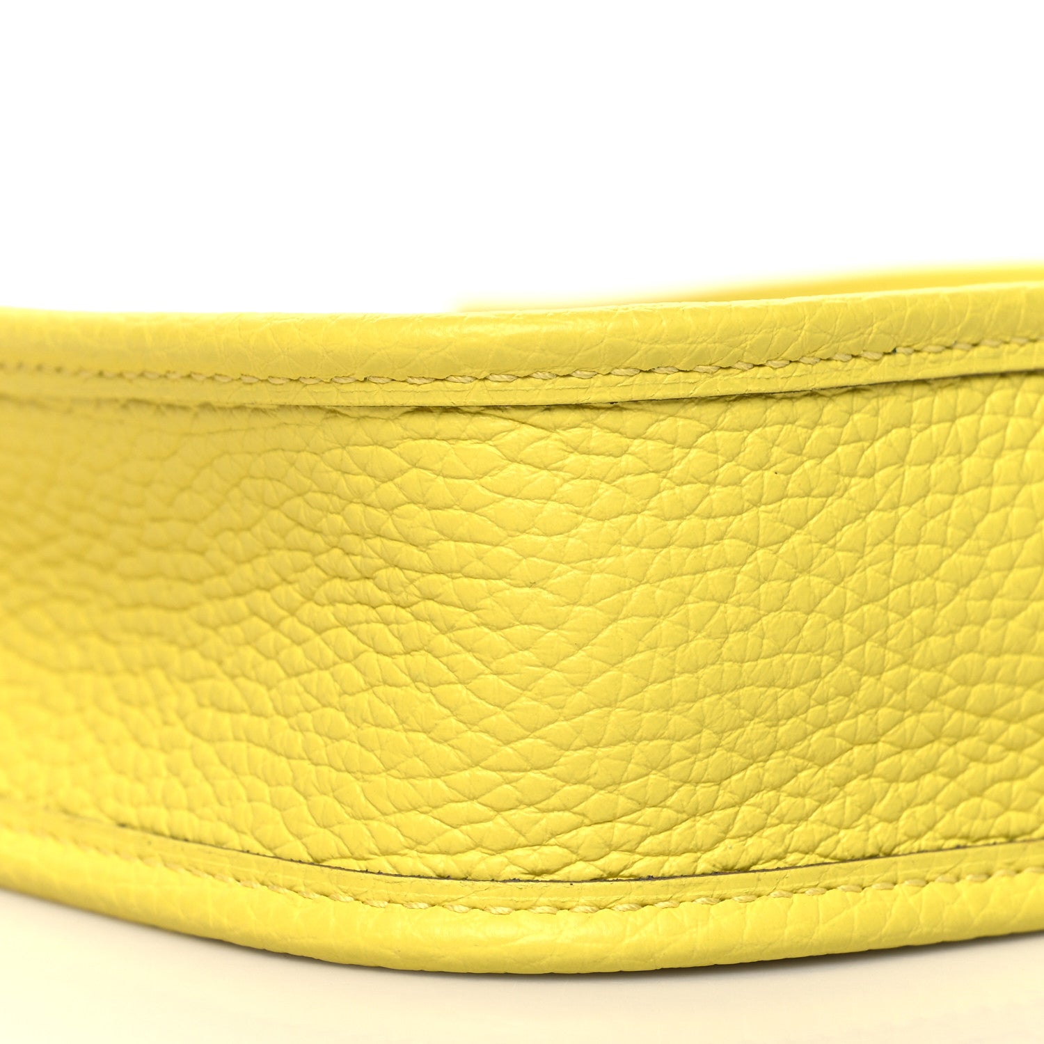 Hermes Taurillon Clemence Evelyne TPM Lime 9 of 10
