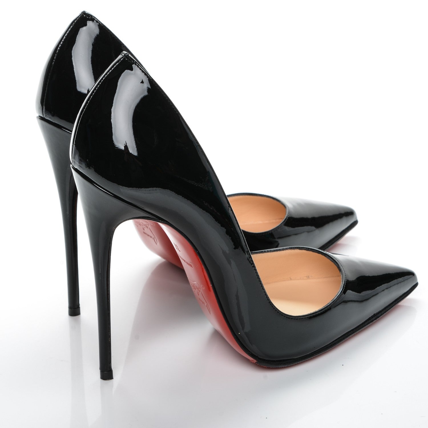 Christian Louboutin Patent So Kate 120 Pumps 37 Black 4 of 7