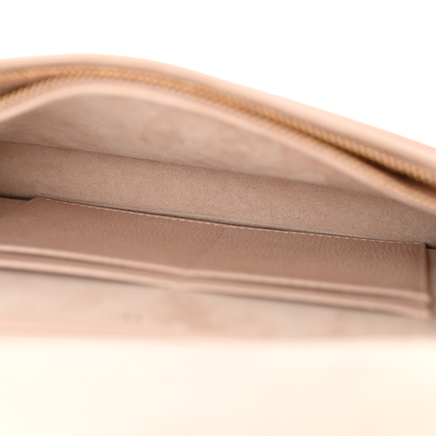 Christian Dior Grained Calfskin Diorama Wallet on Chain Pouch Rose Poudre 5 of 12
