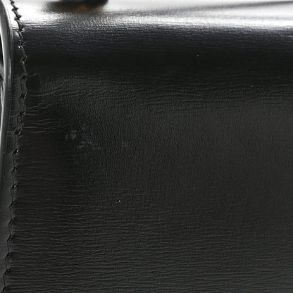 Celine Shiny Calfskin Triomphe Mini Besace Clea Black 14 of 14