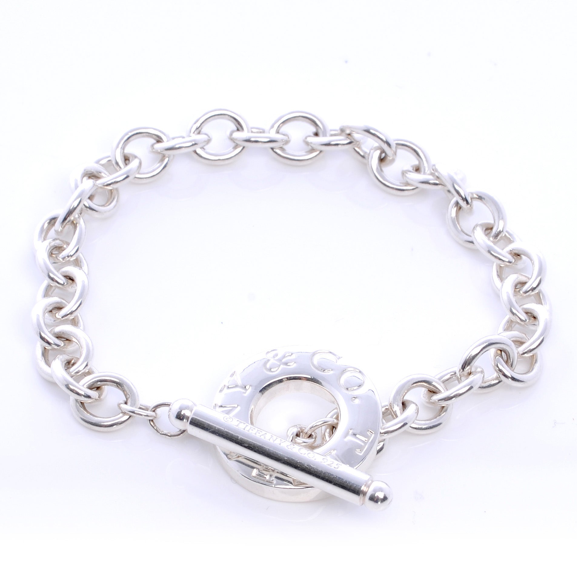 Tiffany Sterling Silver Toggle Bracelet 3 of 4