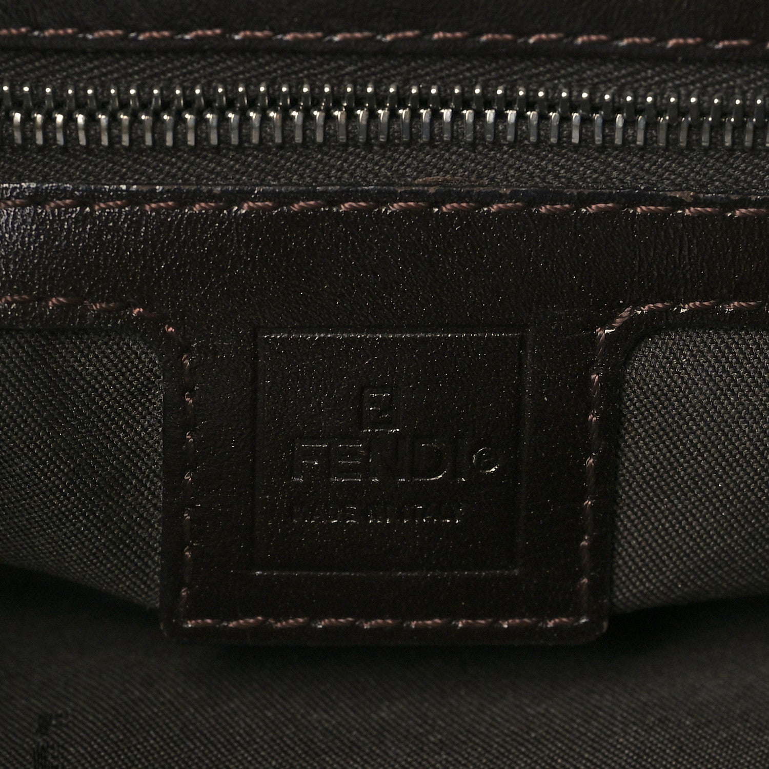 Fendi Zucca Baguette Bag Tobacco 6 of 9