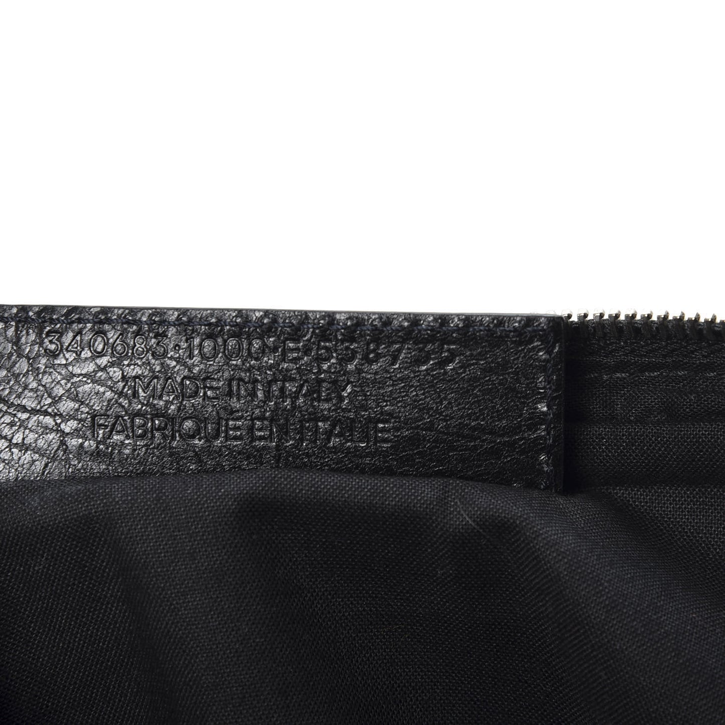 Agneau Briefcase Black