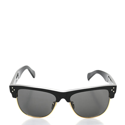 Celine Acetate Cat Eye Sunglasses CL40103U Black Gold 2 of 8