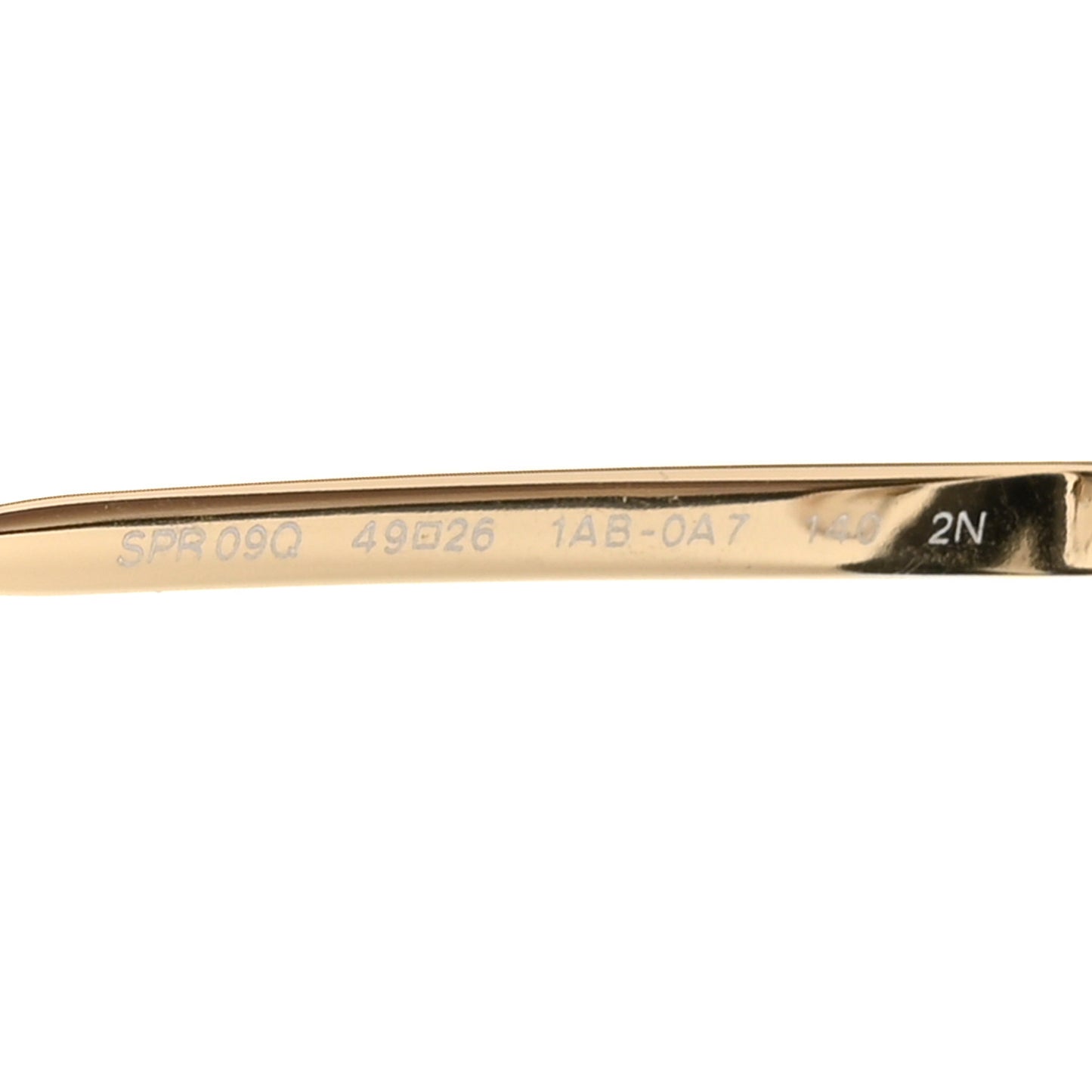 Acetate Cinema Sunglasses SPR 09Q Black