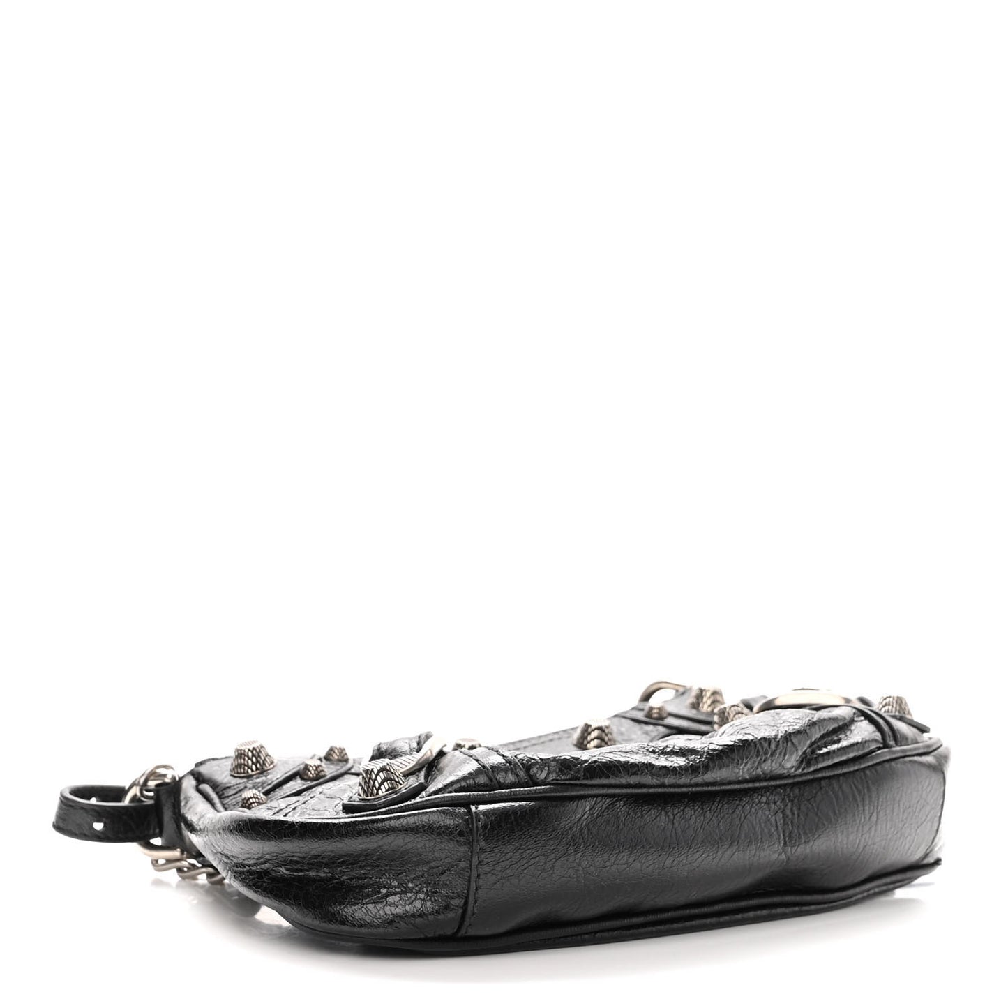 Agneau Arena Le Cagole Mini Purse With Chain Black