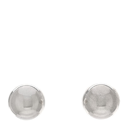 Tiffany Sterling Silver 10mm Hardwear Ball Earrings 1 of 4