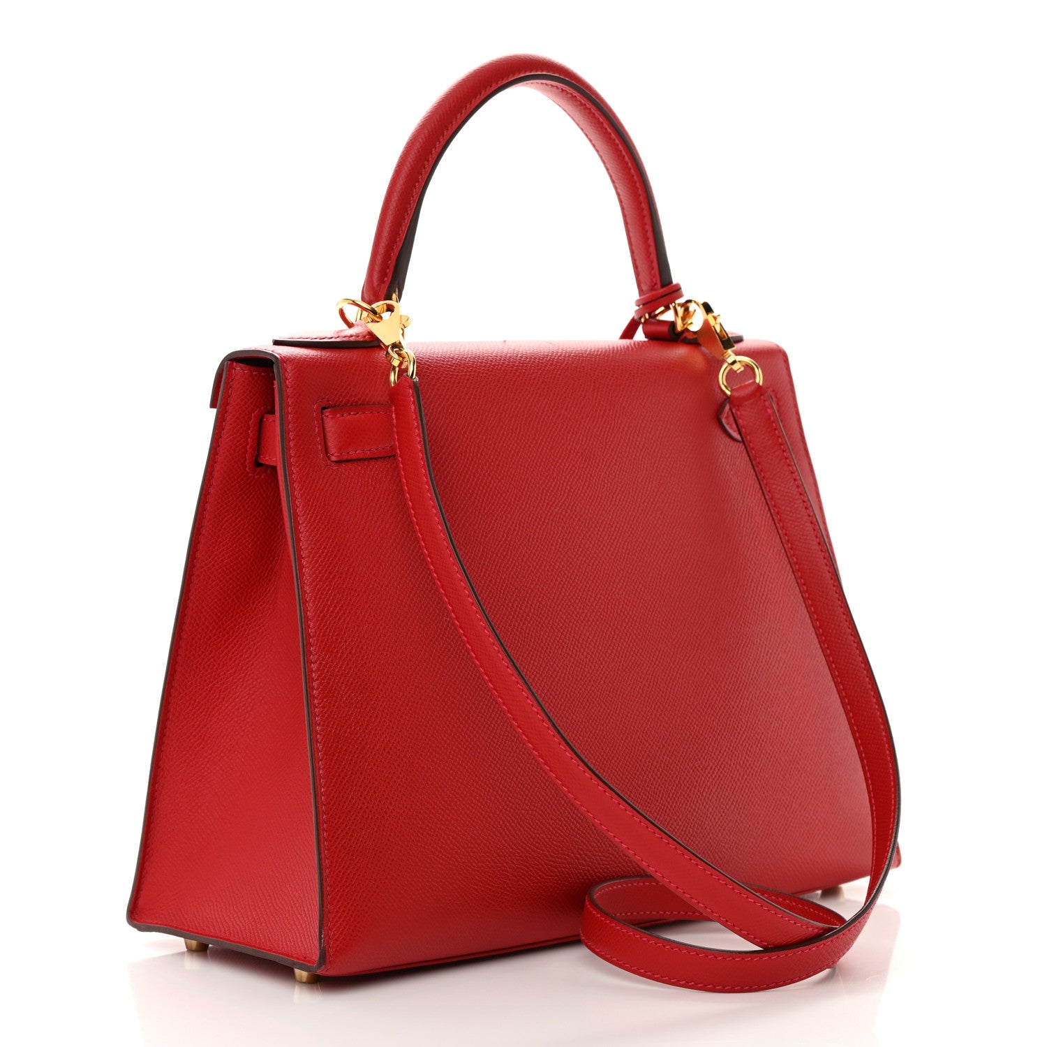 Hermes Epsom Kelly Sellier 28 Rouge Casaque 3 of 16