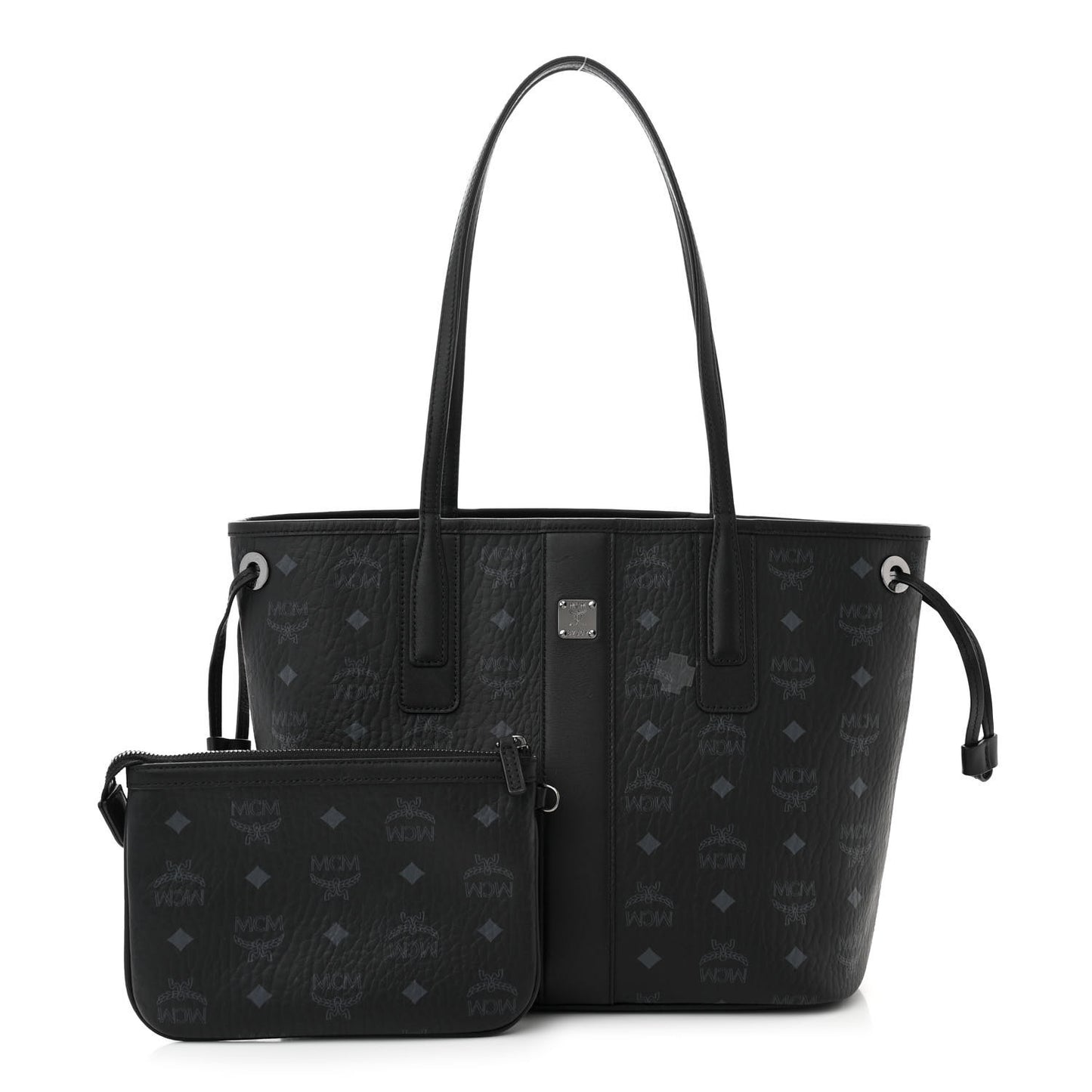 Visetos Small Liz Reversible Shopper Tote Black