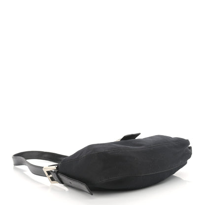 Fendi Nylon Baguette Bag Black 4 of 12
