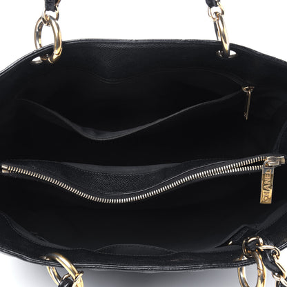 Chanel Caviar Quilted Grand Shopping Tote GST Black 5 of 28