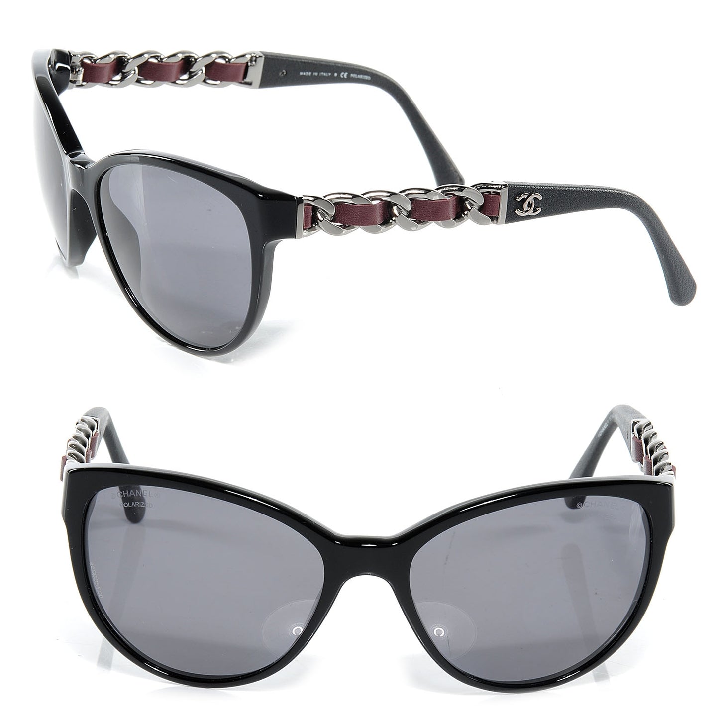 Chain Sunglasses 5215Q Black