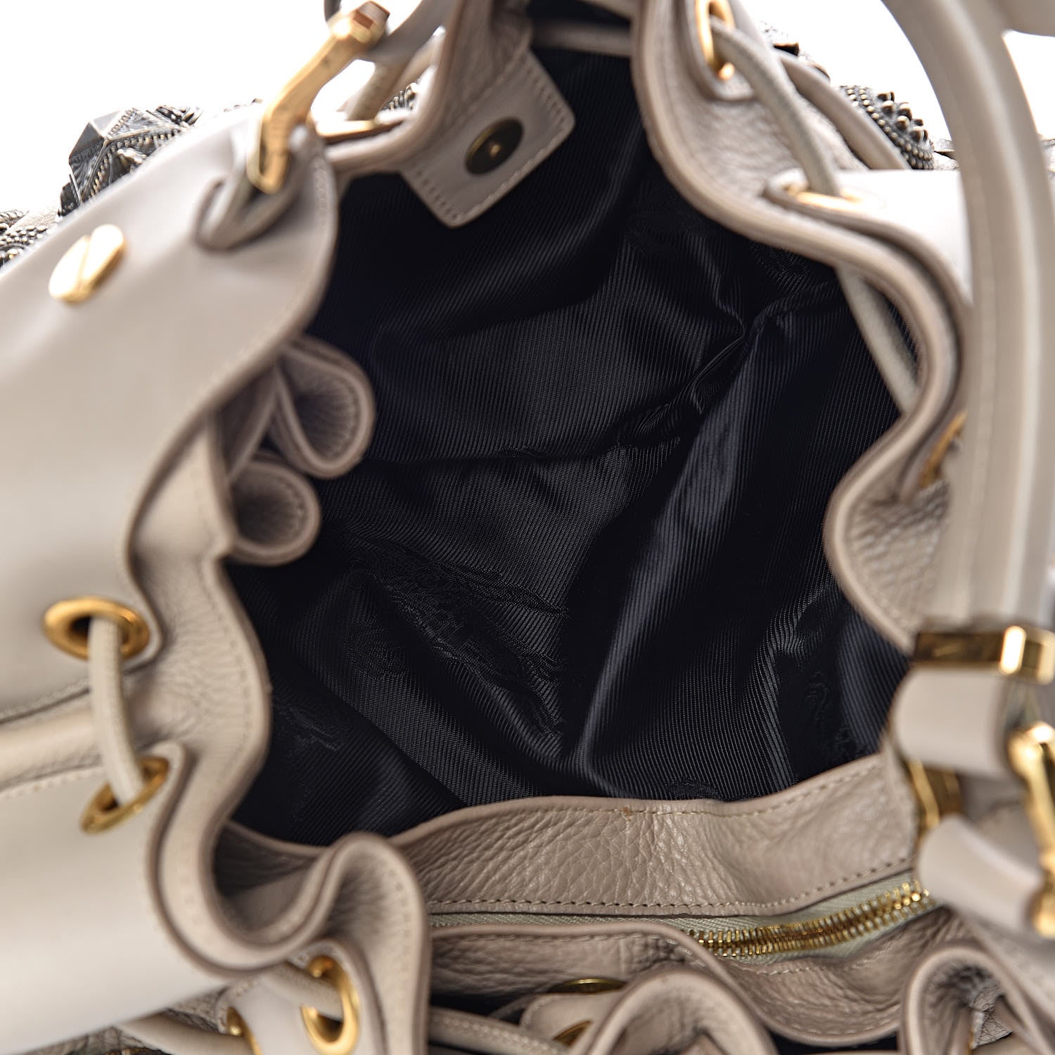 Burberry Prorsum Calfskin Mason Warrior Beige 5 of 11