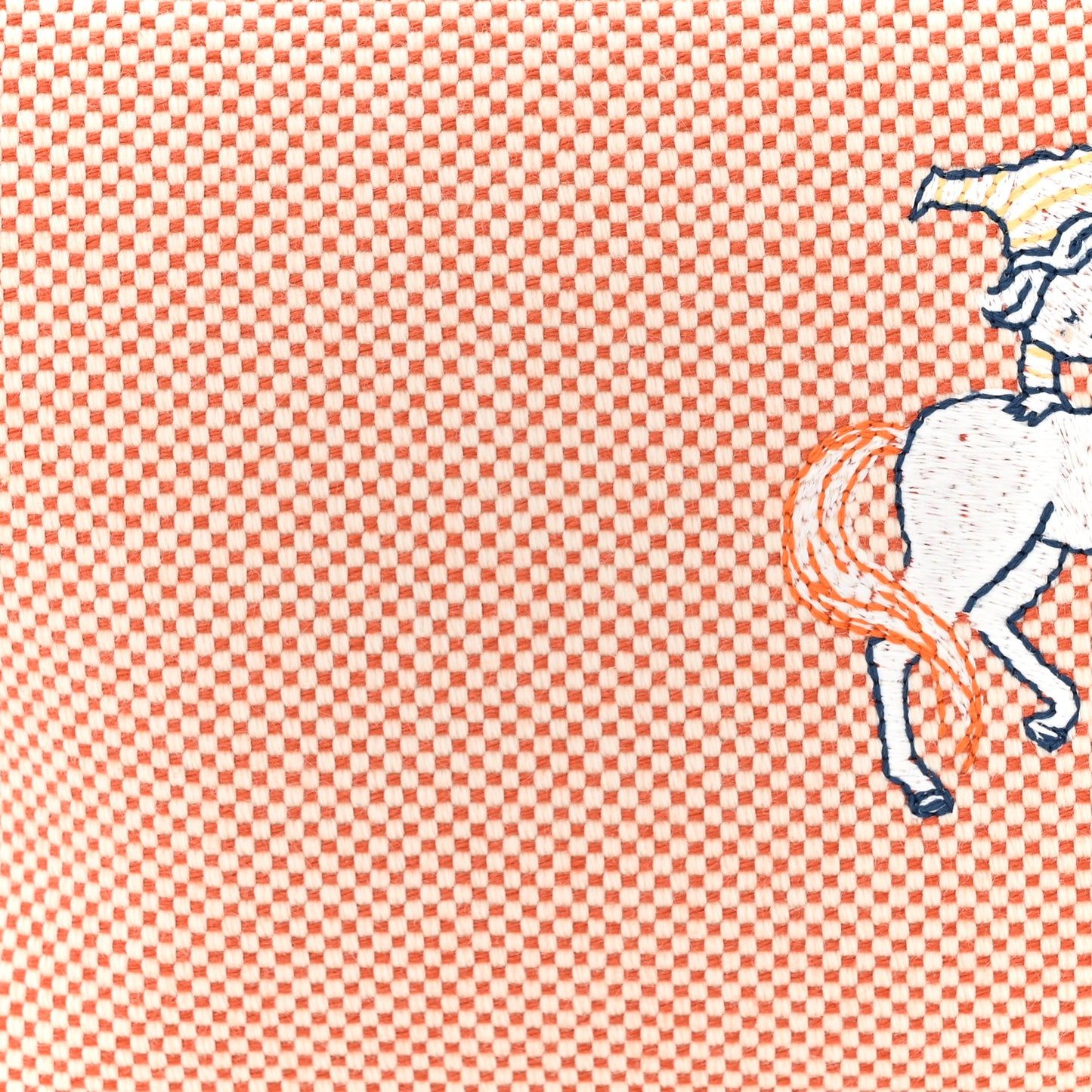 Canvas Large Bride-A-Brac Cabriole Case Terracotta