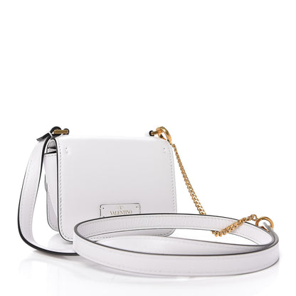 Valentino Garavani Smooth Calfskin Micro VSling Shoulder Bag White 3 of 10