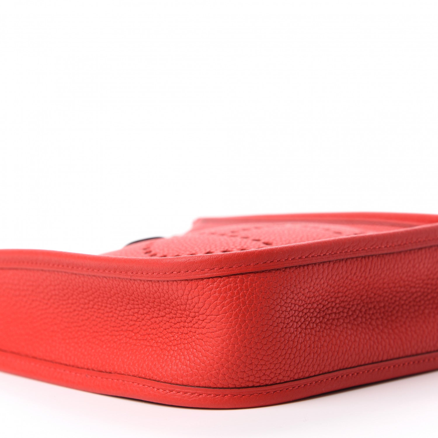 Hermes Taurillon Maurice Evelyne TPM Rouge De Coeur Bleu Du Nord 6 of 11