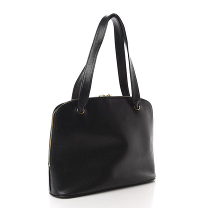 Chanel Caviar Large CC Shoulder Bag Black 3 of 12
