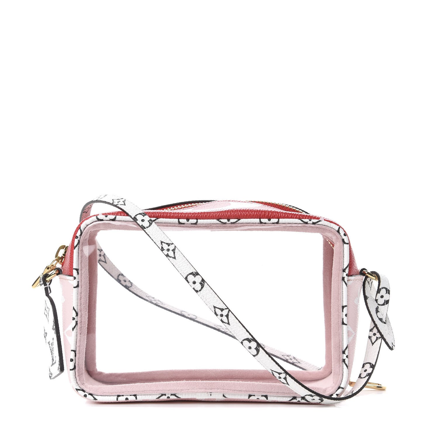 Monogram Giant Beach Pouch Rouge