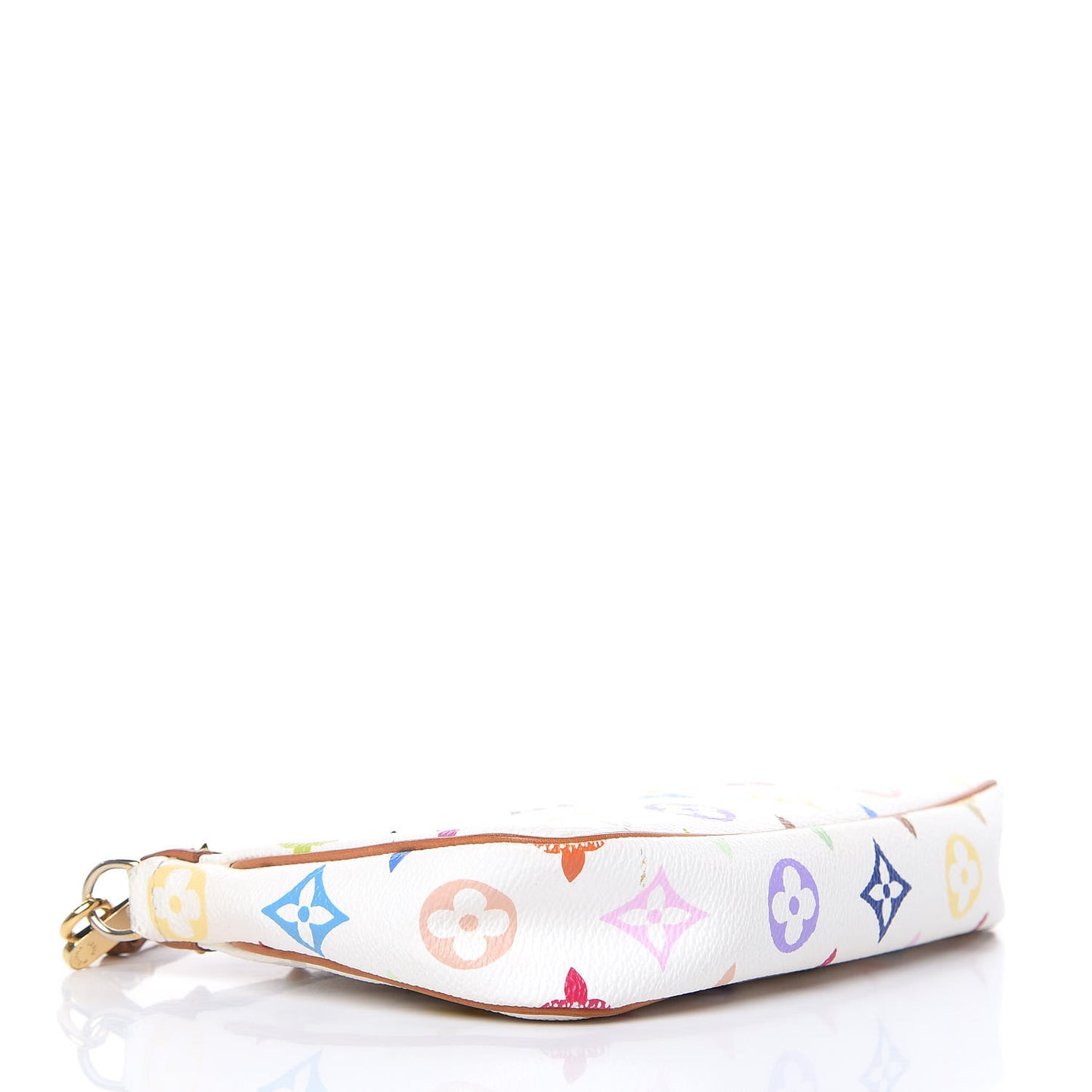 Monogram Multicolor Pochette Accessories White