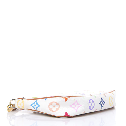 Louis Vuitton Monogram Multicolor Pochette Accessories White 4 of 13