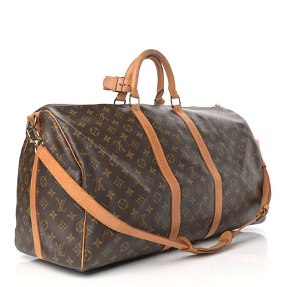 Louis Vuitton Monogram Keepall Bandouliere 55 3 of 22